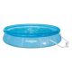 Funsicle 12 ft. Round 30 in. Sea-Thru QuickSet Inflatable Ring Top Inflatable Pool, Blue P10P1230A