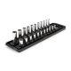 TEKTON 1/4 in. Drive 12-Point Socket Set with Rails (5/32 in.-9/16 in.) (22-Piece) SHD90213