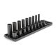 TEKTON 3/8 in. Drive 12-Point Impact Socket Set with Rails (5/16 in.-3/4 in.) (18-Piece) SID91212