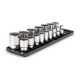 TEKTON 1/2 in. Drive 12-Point Socket Set with Rails (3/8 in.-1-5/16 in.) (16-Piece) SHD92118