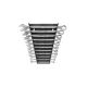 TEKTON 1/4-3/4 in. Combination Wrench Set with Rack (11-Piece) WCB91103