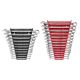 TEKTON 1/4-3/4 in., 6-19 mm Combination Wrench Set with Rack (25-Piece) WCB91303