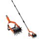 WaLensee 73 in. Rotary Cultivator Tool, 2-in-1 Garden Cultivator Tool, Adjustable Garden Hand Tiller with Stainless Steel Pole GT-CT008A-HD28