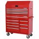 Husky Standard Duty 42 in. x 18 in. D 12-Drawer Red Rolling Tool Chest Combo H42CH4TR8RED