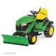 John Deere 46 in. Front Blade Snow Plow Complete Attachment Package for 100 Series Tractors with 42 in. or 48 in. Decks