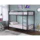 Coaster Hayward Black Twin Over Twin Bunk Bed 460072B
