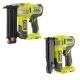 RYOBI ONE+ 18V 18-Gauge Cordless AirStrike Brad Nailer with ONE+ 18V Cordless Airstrike 23-Gauge Pin Nailer (Tools Only) P321-PCL310B