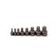 GEARWRENCH Metric Low Profile Hex Insert Bit Set for 6-Point and 12-Point Wrenches (8-Piece) 81550