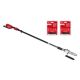 Milwaukee M18 FUEL 10 in. 18V Lithium-Ion Brushless Electric Cordless Telescoping Pole Saw w/(3) 10 in. Telescoping Saw Chain