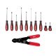 Milwaukee Screwdriver Set with 12-24 AWG Adjustable Compact Wire Stripper and Cutter (11-Piece) 48-22-2710-48-22-3040