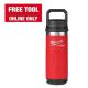 Milwaukee PACKOUT Red 18 oz. Insulated Bottle W/Chug Lid 48-22-8382R