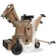 BigBear Power Tornadic 3 in. 7 HP Gas Powered Commercial Chipper Shredder, Self Feeding, with Vacuum and Recoil Start