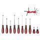 Milwaukee Folding SAE Hex Key Set (9-Piece) with Screwdriver Set 48-22-2181-48-22-2710