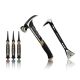 SPEC OPS 3-Piece Tool Set, Includes 20 oz. Nailing Hammer, 11 in. Molding Pry Bar, 3-Piece Nail Set SPEC-N3PKM20D11
