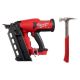 Milwaukee M18 FUEL 18-Volt Lithium-Ion Brushless Cordless Duplex Nailer (Tool Only) with 22 oz. Milled Face Framing Hammer 2844-20-48-22-9022
