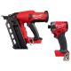 Milwaukee M18 FUEL 18-Volt Lithium-Ion Brushless Cordless Duplex Nailer (Tool Only) with M18 FUEL Impact Driver 2844-20-2953-20