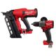 Milwaukee M18 FUEL 18-Volt Lithium-Ion Brushless Cordless Duplex Nailer (Tool Only) with M18 FUEL Hammer Drill/Driver 2844-20-2904-20