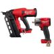 Milwaukee M18 FUEL 18-Volt Lithium-Ion Brushless Cordless Duplex Nailer (Tool Only) with M18 FUEL 1/2 in. Impact Wrench 2844-20-2962-20