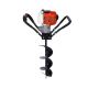 Misopily 45 in. Drilling Depth 2 Stroke Gas 52CC Post Hole Auger with 6 in. 10 in. and 12 in. Dia Hole Digger Replacement SA17-228B001