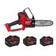 Milwaukee M18 FUEL 18V Lith-Ion Brushless 8 in. HATCHET Pruning Saw w/(1) M18 FORGE 12.0 Ah Battery, (2) M18 FORGE 8.0 Ah Battery