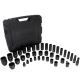 Milton 1/2 in. Dr. SAE 6-Point Standard and Deep Impact Socket Set - (39 Pieces) 1300-SS-08