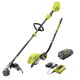 RYOBI 40V 15 in. Expand-It Cordless Battery Attachment Capable String Trimmer & Edger with 4.0 Ah Battery and Charger
