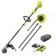 RYOBI 40V 15 in. Expand-It Cordless Battery Attachment Capable String Trimmer & Gutter Blower with 4.0 Ah Battery and Charger