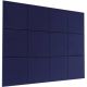 Angel Sar 12-Pack 11.8 in. x 11.8 in. Outdoor/Indoor Bulletin Board, Wall Tiles Self Adhesive Cork Board for Office School Blue TV69ZC31