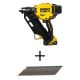 DEWALT 20V 30° Cordless Framing Nailer Kit and 3-1/4 in. x 0.131 in. Collated Nail (2500 Pieces) with 5Ah Battery and Charger DCN930P1WD131FH