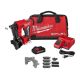 Milwaukee M18 FUEL 18-Volt Lithium-Ion Cordless Coil Roofing Nailer Kit w/ (1) 3.0 Ah Battery & Vinyl Siding Tip and Wear Pads 2909-21-48-08-2909-48-09-2909