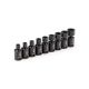 TEKTON 3/8 in. Drive 6-Point Universal Joint Impact Socket Set, 9-Piece (5/16-3/4 in.) SID97000