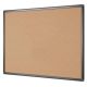 Angel Sar 35.5 in. x 23.5 in. Cork Notice Board, Cork Outdoor Bulletin Board with Black Aluminium Frame OC84OJ62