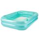 Funsicle Lagoon Blue 8.5 ft. x 5.75 ft. Rectangular 22 in. Deep Inflatable Pool KB0994000