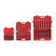 TEKTON 1/4, 3/8, 1/2 in. Drive 6-Point Impact Socket Set with Cases, 220-Piece (5/32-1-1/4 in. 4-32 mm) SID99403