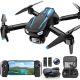 Vrbgify FPV Foldable Drone with 1080P HD Camera with Stable Hover, Gestures Selfie, Waypoint Fly, 3D Flips, One Key Start 185SA04-127D