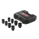 SKYSHALO Axle Nut Impact Socket Set, 1/2 in. Drive Deep 12-Point 8-Piece Metric Spindle Nut Socket Set, CR-MO Heat Treated ZLMTTCZLM121F4WWFV0-0114