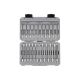TEKTON 1/4 Inch Drive Long Hex and Torx Bit Socket Set with Case, 31-Piece (5/64-5/16 in., 2-8 mm, T6-T30) SHB90303