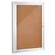 NVNOO 36 in. x 24 in. Outdoor Enclosed Cork Bulletin Board (1-pack) 1Q7N8T5A