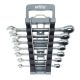 Wiha 7 Piece Combination Ratchet Wrench Set-SAE 30393