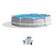 Intex 10 ft. x 30 in. Prism Frame Above Ground Pool with 330 GPH Filter Pump 26701EH-HD