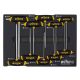 Wiha SoftGrip Dual Drive Hex Key SAE T-Handle (10-Piece) Tray Set 54081