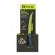 TRUE Syk 9 in. Serrated Blade Knife with TPR Handle TRU-FSH-0004
