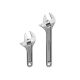 TEKTON Adjustable Wrench Set, 2-Piece (6, 9 in.) - 1-1/2 in. Jaw Capacity WSA90000
