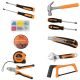 MYWISH 105-Piece Home Tool Kit with Hard Shell Carrier SF-STT-105