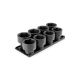 TEKTON 3/4 in. Drive 6-Point Impact Socket Set with Rails and Trays, 8-Piece (2-1/16-2-1/2 in. ) SID93104
