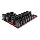 TEKTON 3/4 in. Drive 6-Point Impact Socket Set with Rails and Trays, 34-Piece (13-50 mm) SID93118