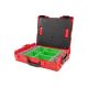 TEKTON Shallow Stacking Tool Box (L-BOXX 1) with 7-Piece Organizer Bin Set and Lid Insert OLB91009