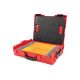 TEKTON Shallow Stacking Tool Box (L-BOXX 1) with 10-Piece Organizer Bin Set and Lid Insert OLB91010