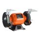 SKYSHALO 6 in. Universal Bench Grinder, Single Speed 2. 1A Brushless Motor 3550 RPM, with 36/80-Grit Wheels, Grinder Stand YCTSMCDS66INCMLHGV1-SK0506