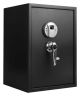 Barska - Biometric Fingerprint Safe-Quick Access Security Safe with 2.5-Second Keyless Entry, Solid Steel Construction - Black